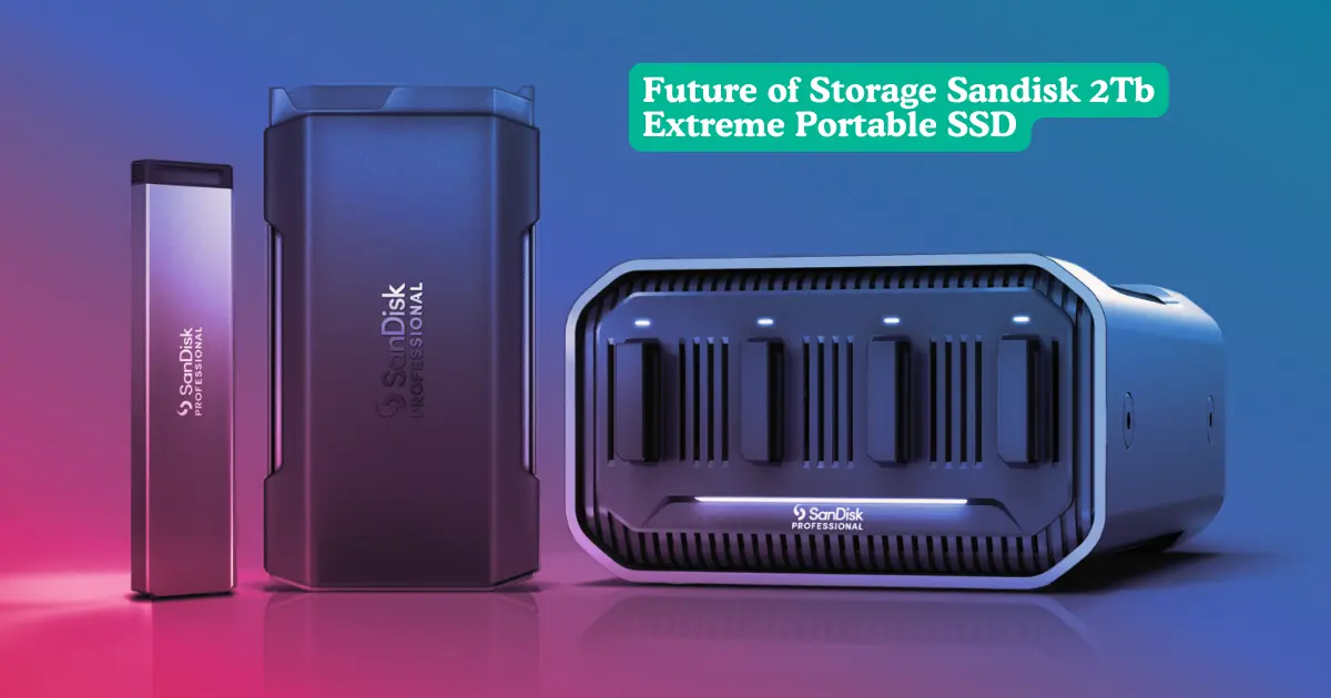 Sandisk 2Tb Extreme Portable SSD